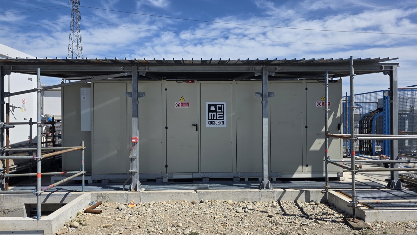CIME converter for electrolysers in outdoor execution at a hydrogen plant